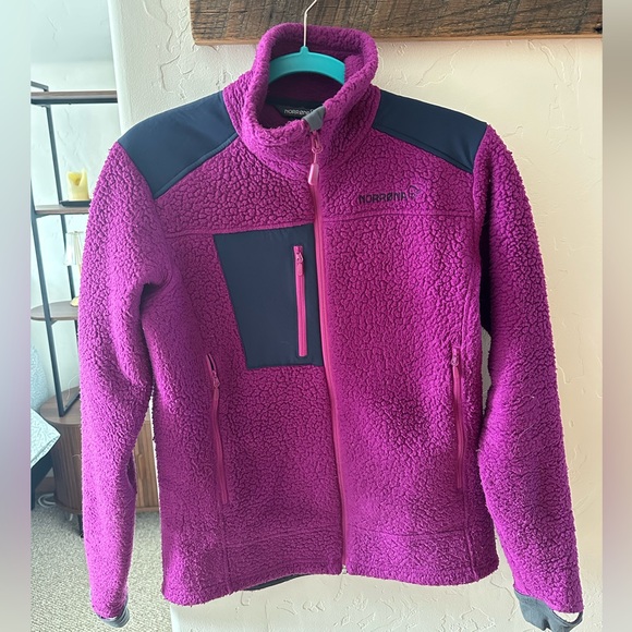 NORRØNA Jackets & Blazers - Norrona Magenta Fleece Jacket